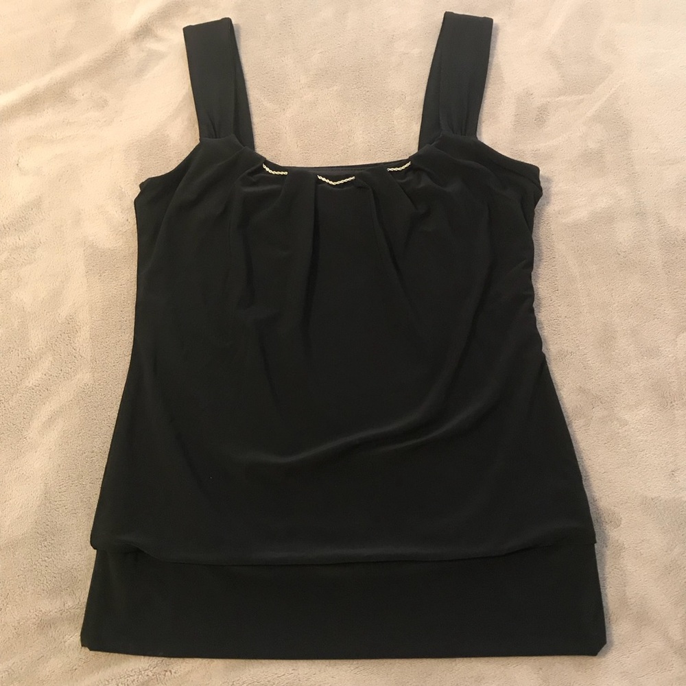 WHITE HOUSE BLACK MARKET Blouson top. XXS
